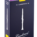 CR1025 Vandoren Traditional Bb Clarinet #2.5 Reeds (10)