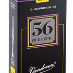 CR5025 Vandoren 56 Rue Lepic Bb Clarinet #2.5 Reeds (10)