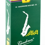 SR264 Vandoren Java Alto Sax #4 Reeds (10)