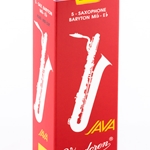 SR3425R Vandoren Java Red Bari Sax #2.5 Reeds (5)