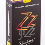 SR4025 Vandoren ZZ Soprano Sax #2.5 Reeds (10)