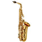 YAS480 Intermediate Eb Alto Sax, Lacquer, 62 Style Neck, Low B-C# Connection, High F#, Front F Key, Drawn Tone Holes, Plastic Tone Boosters, Adjustable Thumb Hook, 4C Mouthpiece, Case