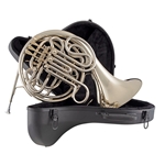 8D Pro F/Bb Double Horn, Nickel-Plated, Kruspe Wrap, .468" Bore, 12.25" Large Throat Bell, Tapered Rotors & Bearings, Mechanical Change Valve, Adjustable Levers, 7BW Mouthpiece, Case