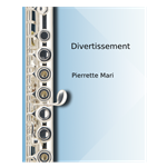 Divertissement - flute with piano (reduction) accompaniment