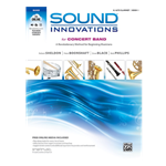 Sound innovations for Concert Band Book 1 Eb Alto Clarinet with CD & DVD