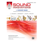 Sound innovations for Concert Band Book 2 Baritone Bass Clef with online access or CD & DVD
