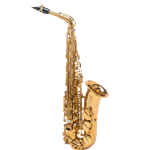 82SIG Pro Alto Sax, "Signature", Lacquer, High F#, Yellow Brass Body & Keys, Leather Pads with Riveted Metal Resonators, Post-To-Rib-To-Body Construction, Concept Mouthpiece, Case