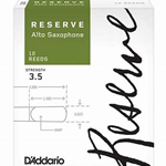 DJR1035 Rico Reserve Alto Sax #3.5 Reeds (10)