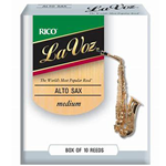 Alto Sax Reeds Medium (box of 10) Lavoz RJC10MD