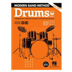 Modern Band Method Book 1 Drums with online audio access code, A Beginner's Guide  for group or Private Instruction