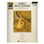 Easy Jazz Play Along Volume 1, First Jazz Songs with online audio access code