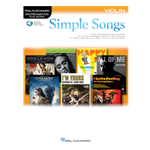 Simple Songs - violin with online audio access