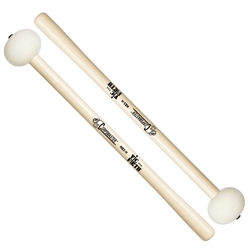 MB3H Marching Bass Drum Mallets - Hard Felt/Large - Corpsmaster (26"-28" Drum)