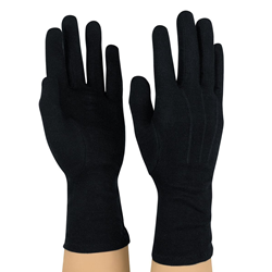 LWBL Gloves Long Wrist Black - Large