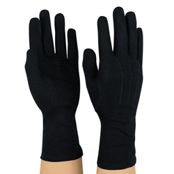 LWBM Gloves Long Wrist Black - Medium