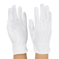 COTL Gloves Cotton White - Large