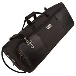 MX305 MAX Tenor Sax Retangular Case w/Backpack Straps - Black