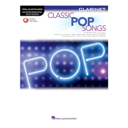 Classic Pop Songs  with online auido access - clarinet