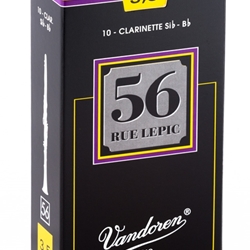 CR5035 Vandoren 56 Rue Lepic Bb Clarinet #3.5 Reeds (10)