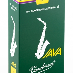SR263 Vandoren Java Alto Sax #3 Reeds (10)