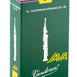 SR303 Vandoren Java Soprano Sax #3 Reeds (10)