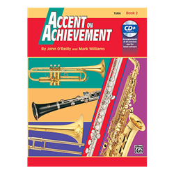 Accent on Achievement Book 2 Tuba with online access