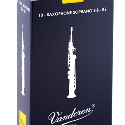 SR2025 Vandoren Traditional Soprano Sax #2.5 Reeds (10)