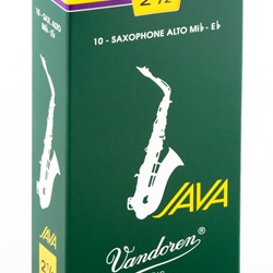 SR2625 Vandoren Java Alto Sax #2.5 Reeds (10)