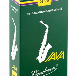 SR2635 Vandoren Java Alto Sax #3.5 Reeds (10)