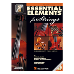 Essential Elements for Strings Book 1 with EEi access and CD - Teacher Manual