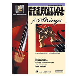 Essential Elements for Strings Book 2 with EEi access - Double Bass