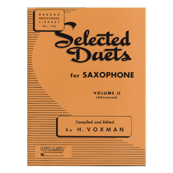 Selected Duets for Saxophone Volume 2 - Advanced