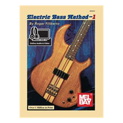 Mel Bay Electric Bass Method 1 with online audio access