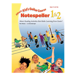 Kids Guitar Course Notespeller 1 & 2