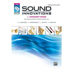 Sound innovations for Concert Band Book 1 Conductor Score with CD& DVD