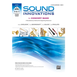 Sound innovations for Concert Band Book 1 Eb Alto Saxophone with online access
