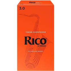 Tenor Saxophone Reeds #3 (box of 10) Rico RKA1030