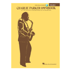 Charlie Parker Omnibook Eb Volume 1 with online audio access code