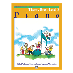 Alfred's Basic Piano Library Theory Book 3