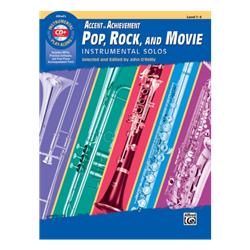 Accent on Achievement Pop, Rock & Movie Instrumental Solos with CD Flute