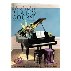 Alfred's Basic Adult Piano Course: Lesson Book 3