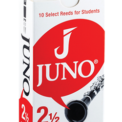 JCR0125 Juno Bb Clarinet #2.5 Reeds (10)