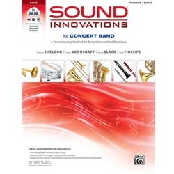 Sound innovations for Concert Band Book 2 Trombone with CD or online access