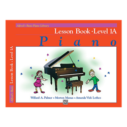 Alfred's Basic Piano Library Lesson Book 1A