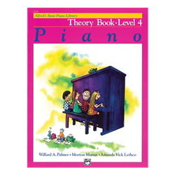 Alfred's Basic Piano Library Theory Book 4