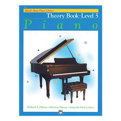 Alfred's Basic Piano Library Theory Book 5