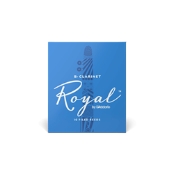 RCB1030 Rico Royal Bb Clarinet #3 Reeds (10)