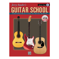 Jerry Snyder's Guitar School Method Book 1 with online audio access