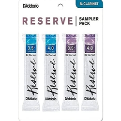 DRS-C355 Rico Reserve Bb Clarinet Sample Pack #3.5+-4 Reeds