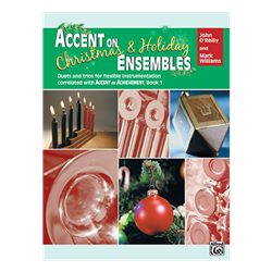 Accent on Christmas & Holiday Ensembles - conductor score